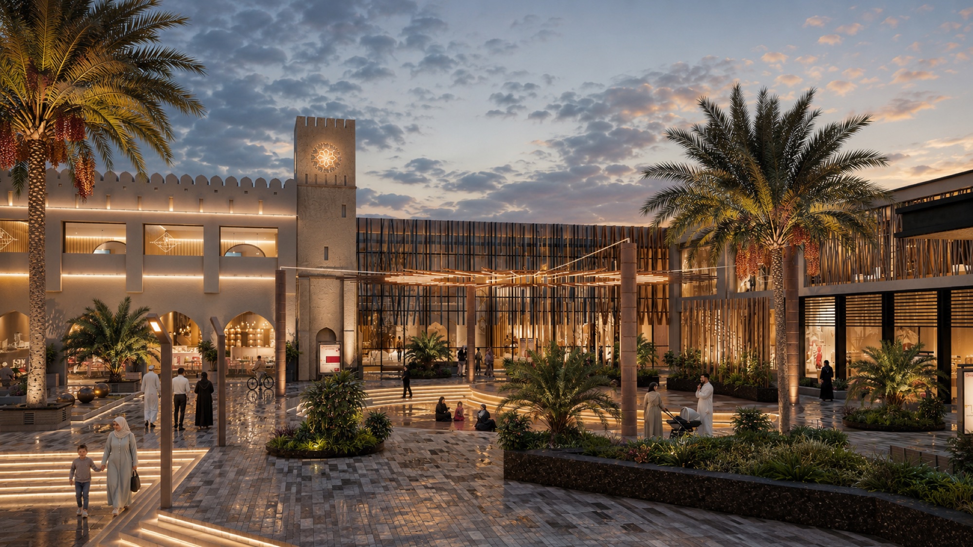 Amerat Park project view 2