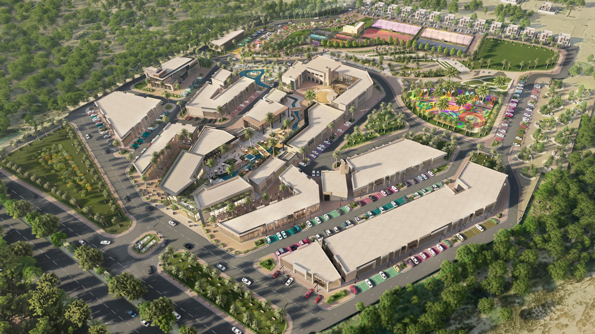 Amerat Park project view 3