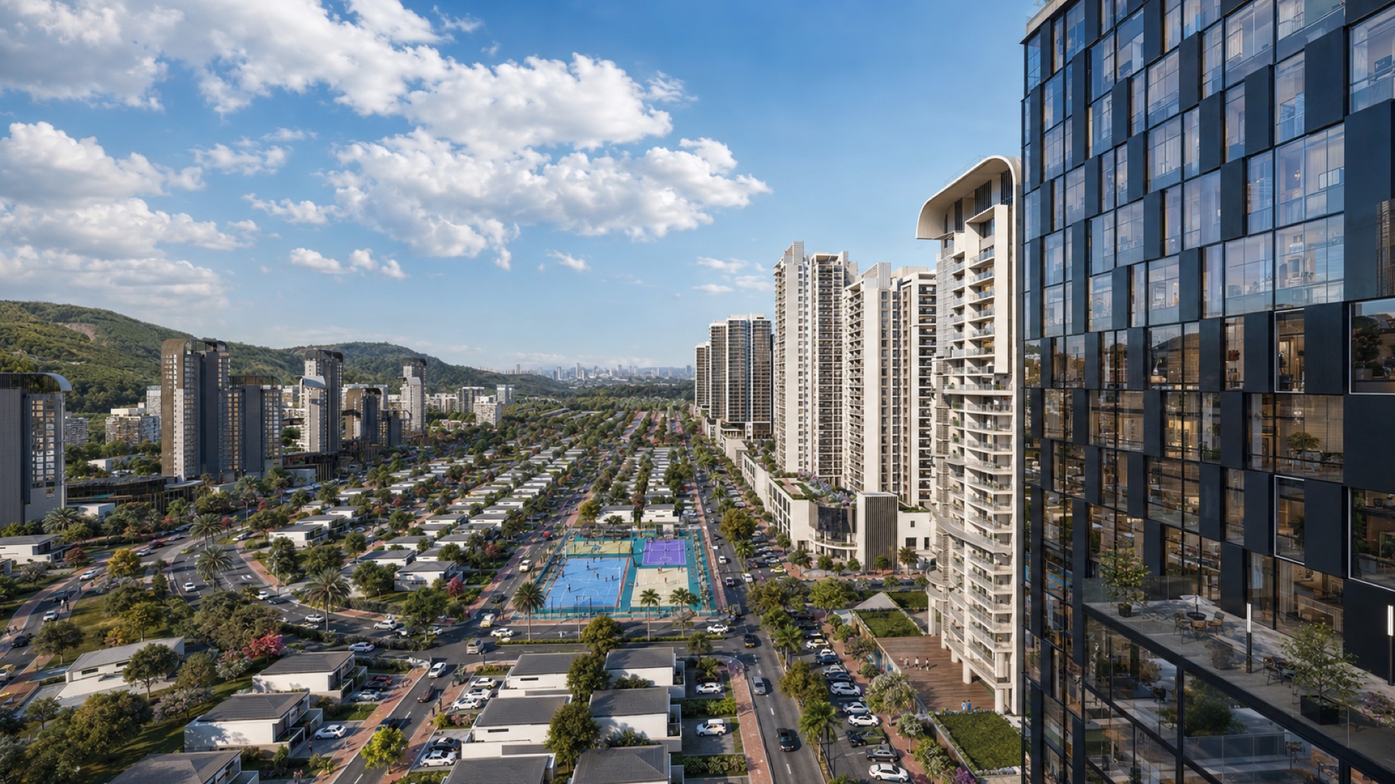 Faisal Hills project view 4