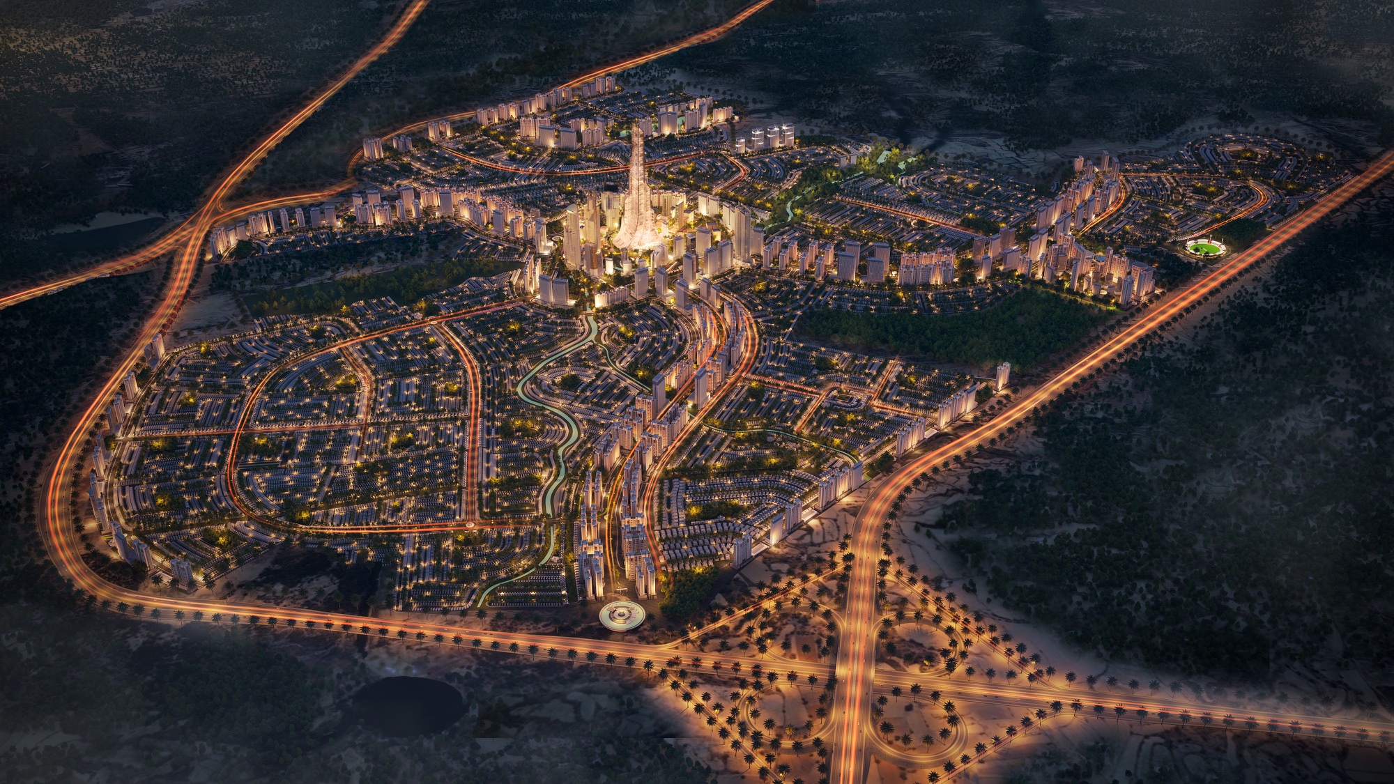 Faisal Town II project view 1
