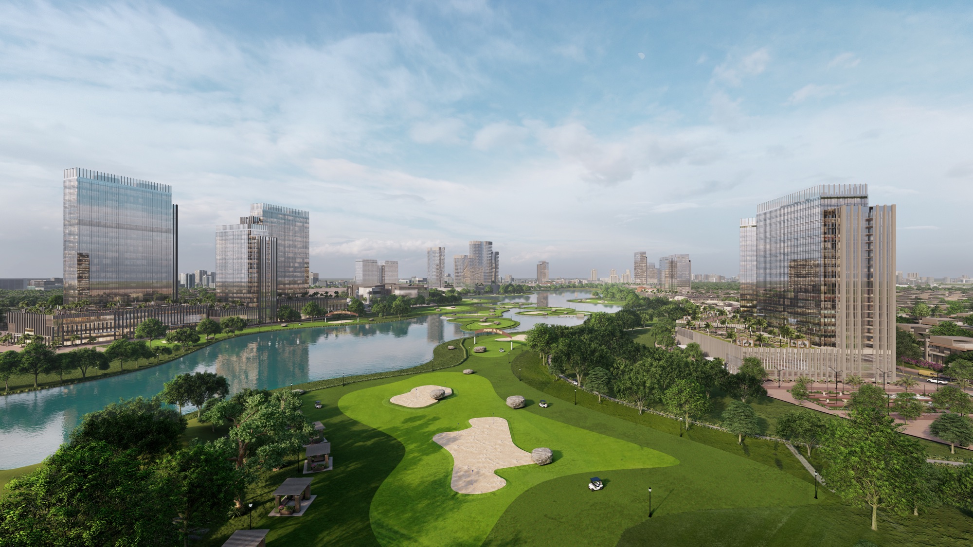 Faisal Town II project view 3